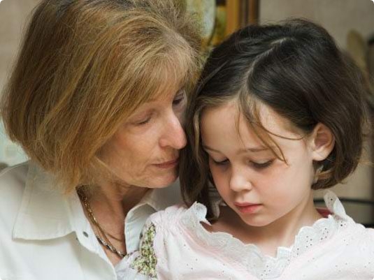 Бабушка и внучка