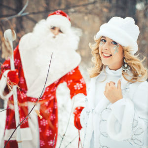 Дед Мороз и Снегурочка