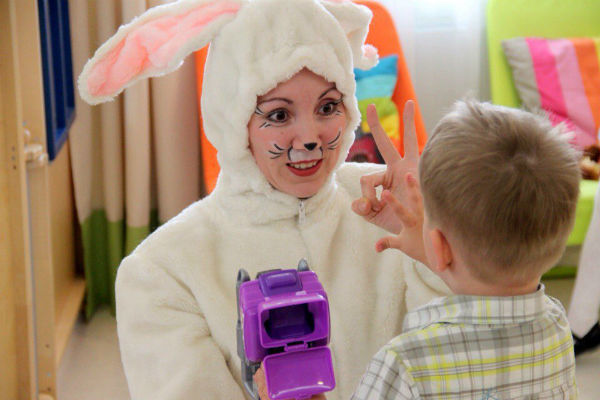 аниматор заяц 