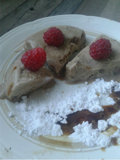 домашнее мороженое кофейное