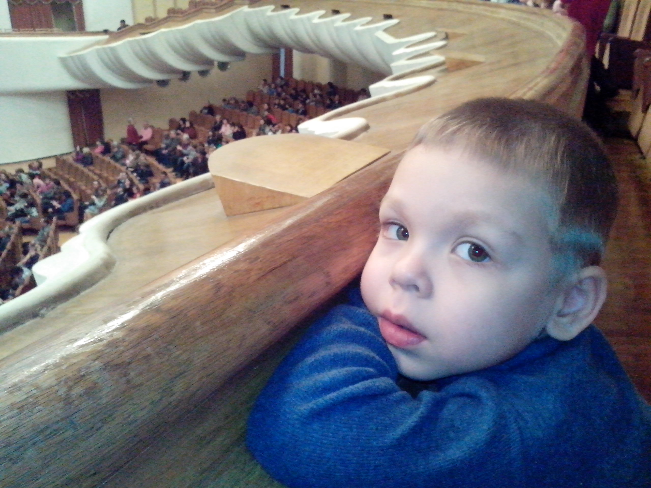 Андрей в филармонии