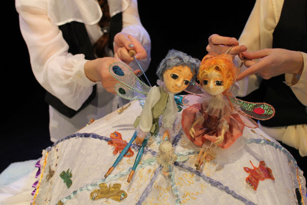 кукольный спектакль дюймовочка