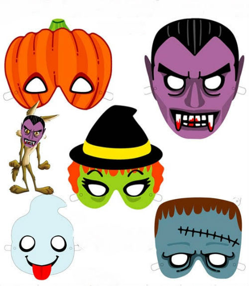 маски к Хэллоуину