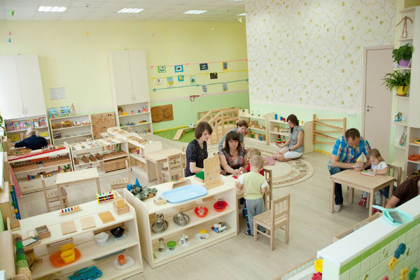 Зал Монтессори