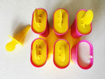 мороженое в формочках