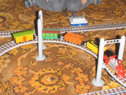 Долгожданный поезд!