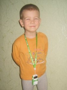 Тимофей и детский телефон МегаФон С1